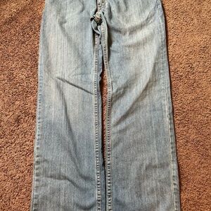 Levi's 559 Blue Denim Jeans with Leather Patch W36xL32